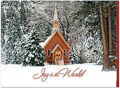 May God’s greatest gifts be yours this Christmas. Winter Chapel Christmas Card H4236U-A